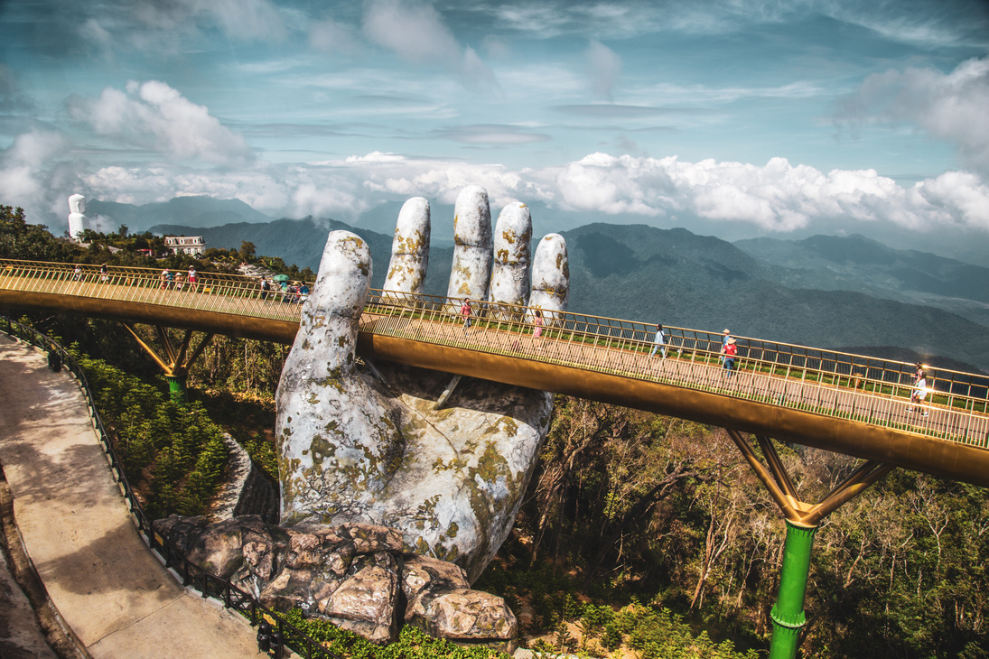 French Village and Chinese Temple in Bana Hills